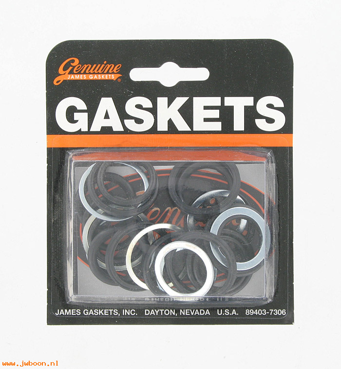 JGI-11133-V2 (): Pushrod tube O-ring kit - Evo - James Gaskets