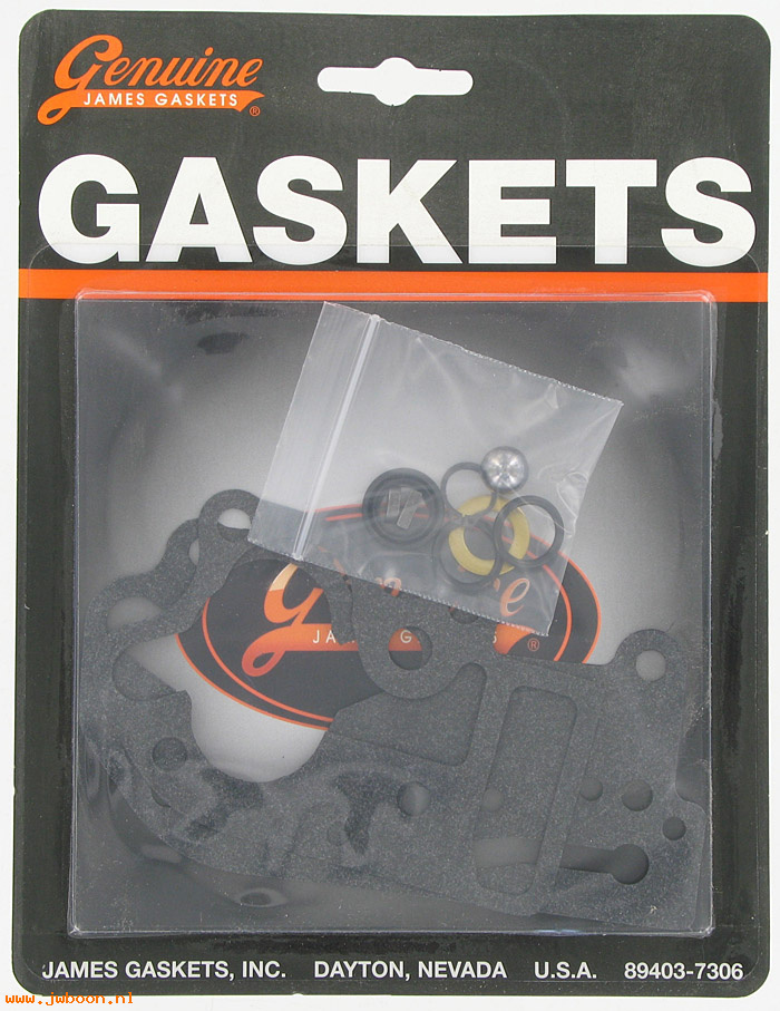  JGI-81-FLH (): Oil pump gasket kit - Big Twins '81-'91 - James Gaskets