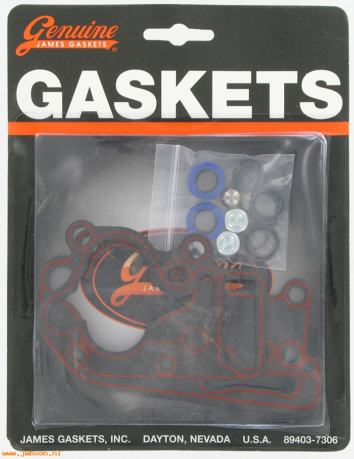  JGI-92-FLHR (): Oil pump gasket kit - Big Twins '92-'99 - James Gaskets