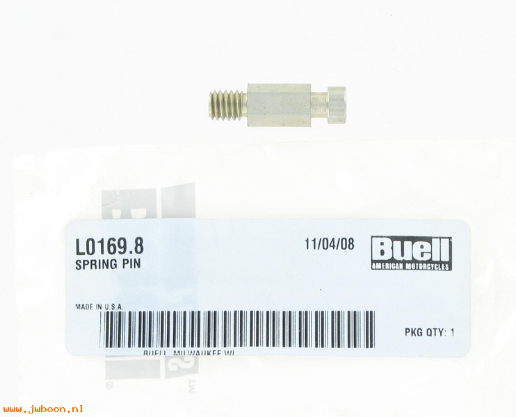   L0169.8 (51994-94Y): Spring pin - NOS - Buell S2 Thunderbolt '95-'96