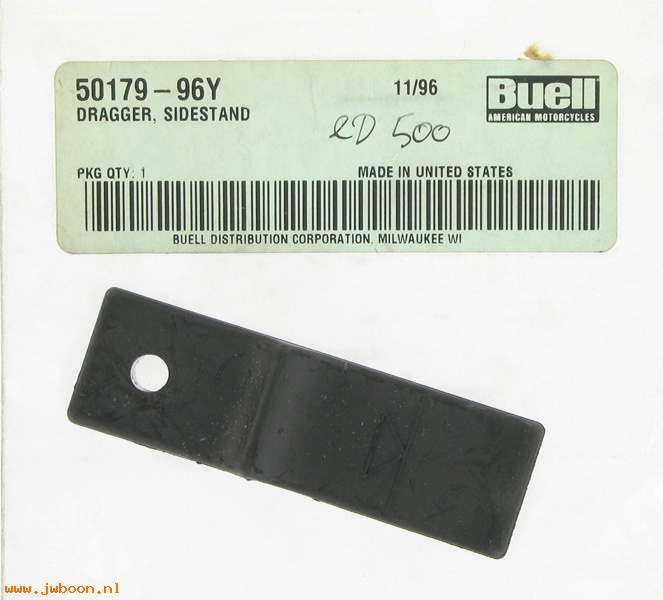   L0177.9 (50179-96Y): Dragger, sidestand - NOS - Buell M2, S3, S1,X1 '96-'02