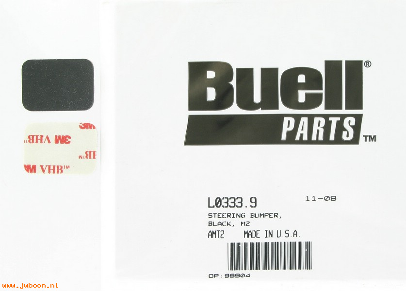   L0333.9 (50210-97Y): Steering bumper - NOS -  - Buell M2, S3, S1,X1 '97-'02