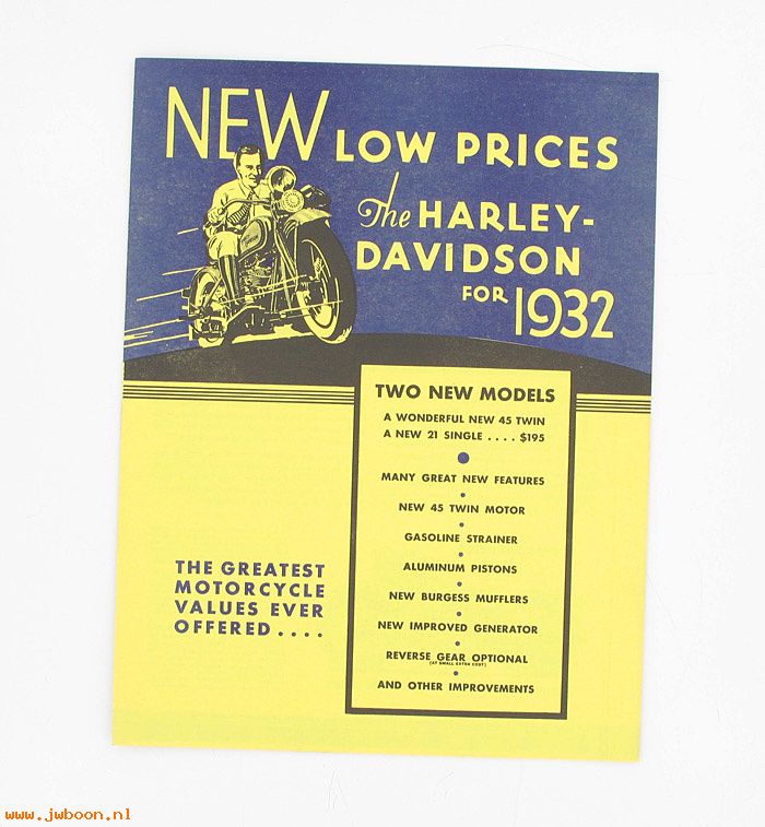 L 202 (): 1932 Sales brochure