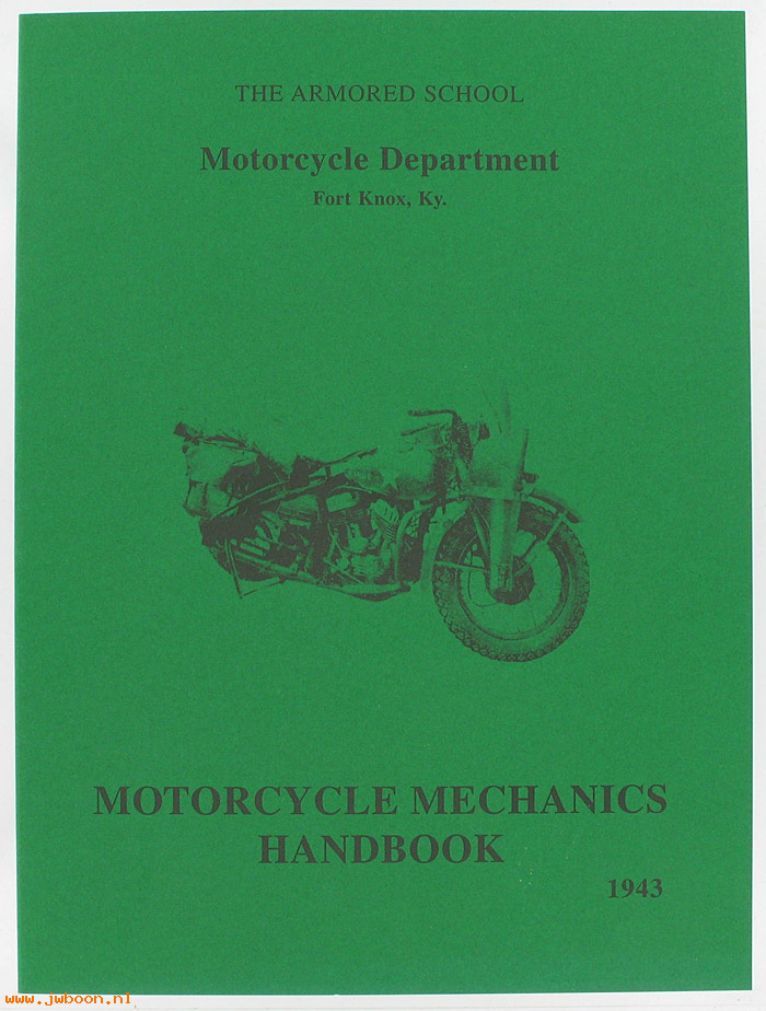 L 547 (): Motorcycle mechanics handbook ( WL, WLA, WLC, WLD, Servi-car)
