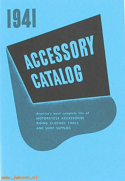 L 554 (): Accessory catalog 1941, in stock
