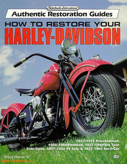L 625 (): Book - How to restore your Harley-Davidson, in stock