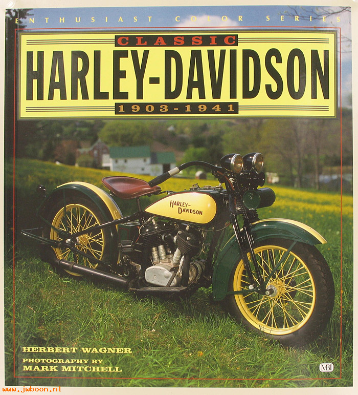 L 644 (): Book - Classic Harley-Davidson 1903-1941, in stock