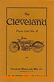 L 668 (): Cleveland motorcycle, 1925 parts list no.6, in stock