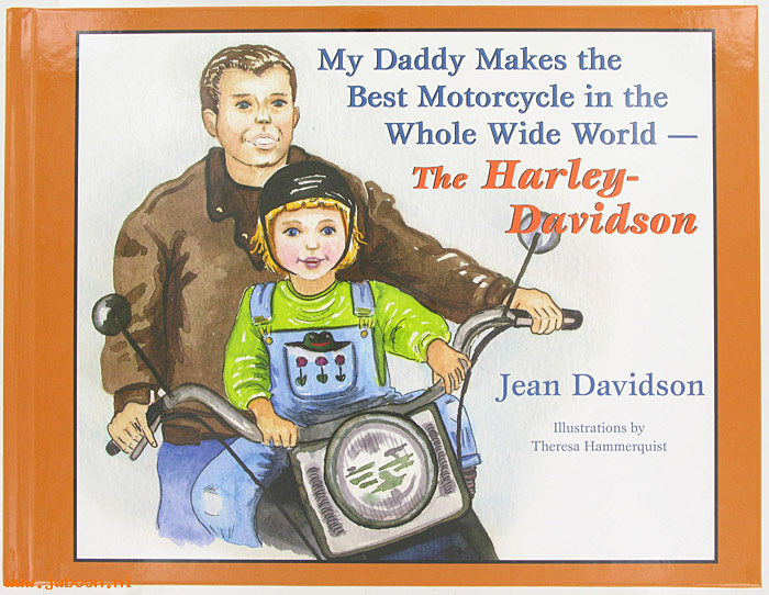 L 677 (): Book - My daddy makes.... - autographed by Jean Davidson