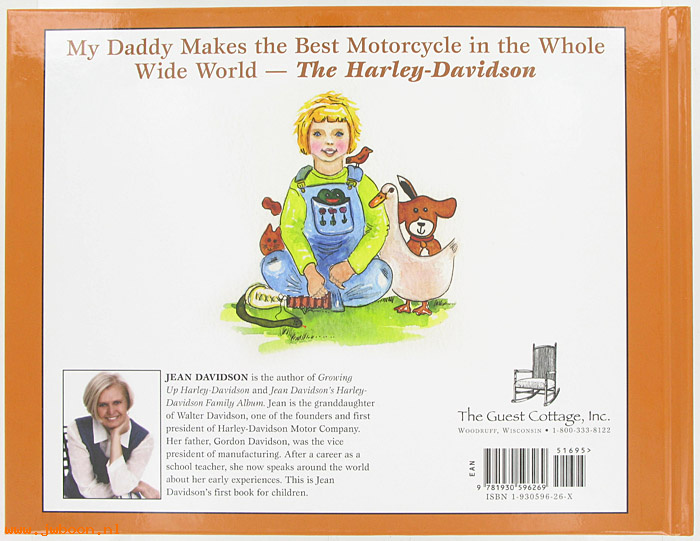 L 677 (): Book - My daddy makes.... - autographed by Jean Davidson