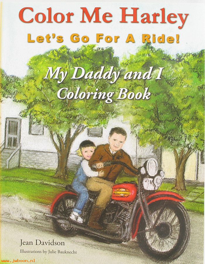 L 684 (): Book - Color me Harley coloring book, in stock