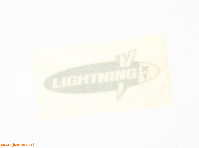   M0735.K (13974-99Y): Decal, windscreen - silver / grey - NOS - Buell X1 Lightning