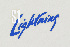   M0742.G (14739-98Y): Decal, windscreen / tail - white / blue "S1 Lightning" 1998 - NOS