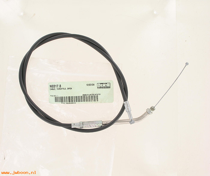   N0317.8 (56403-95Y): Throttle cable - open - NOS