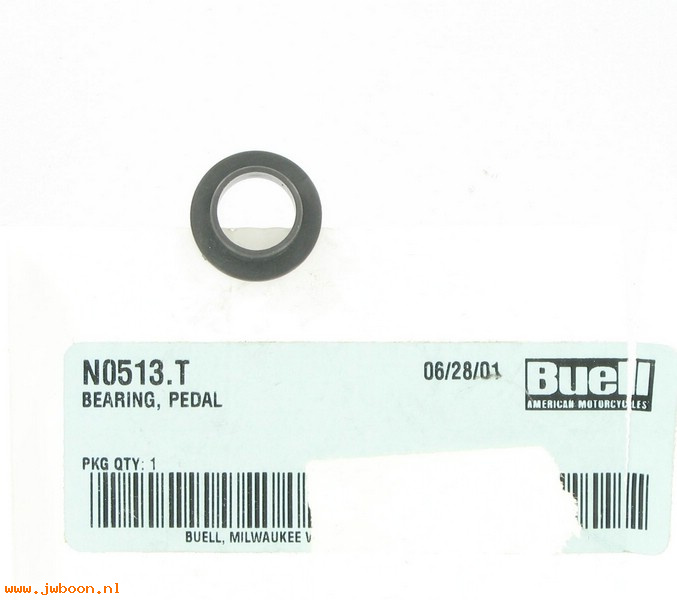   N0513.T (N0513.T): Bearing - pedal - NOS - Buell S3, X1 '01-'02