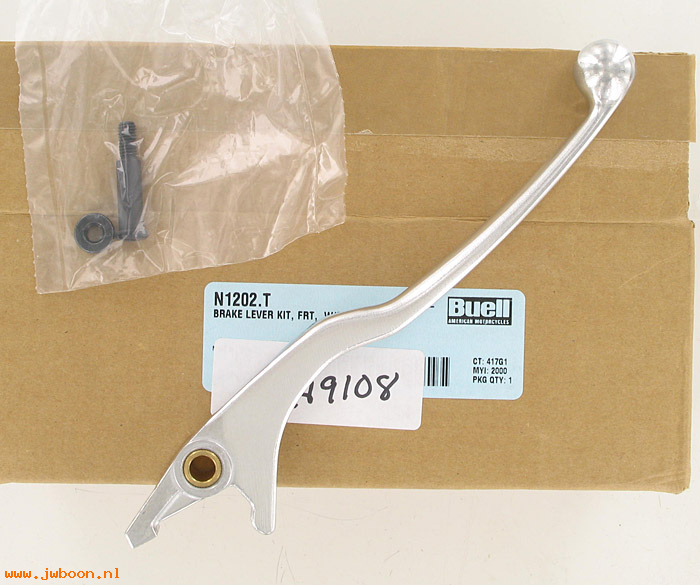   N1202.T (N1202.T): Front brake lever - with pivot bolt - NOS - Buell Blast