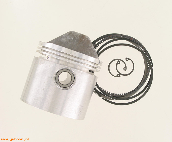 P -17550-030 (22255-58A / 22255-70): TRW forged piston, with rings - 900cc