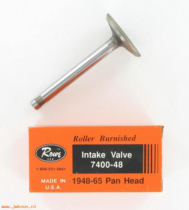 R    163-48rochr (18071-48): Valve, inlet  -  Rowe nr. 724-02 - Panhead '48-'65