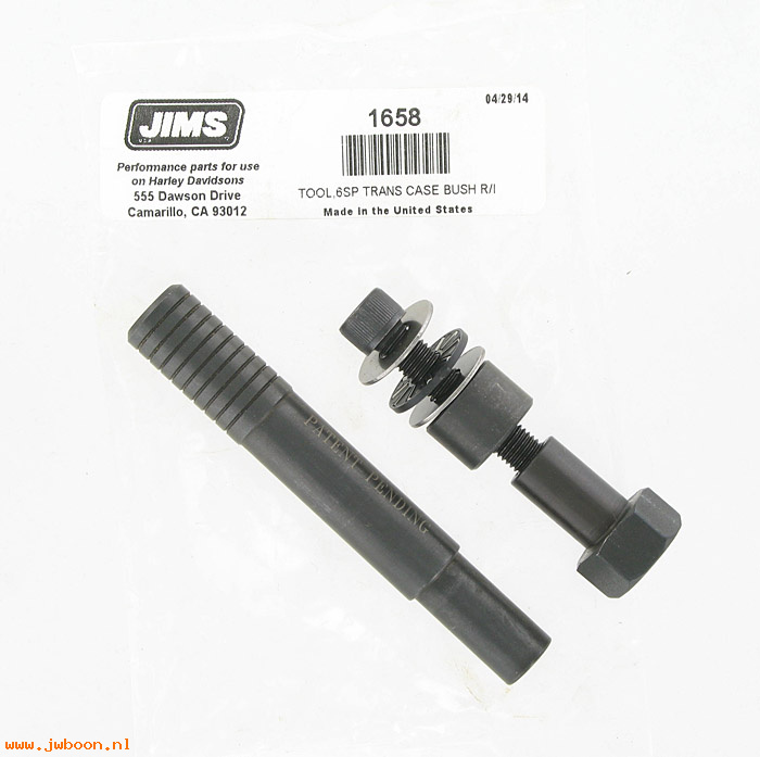 R 1658 (35186-06): Shifter shaft sleeve tool - JIMS USA parts and tools since 1967