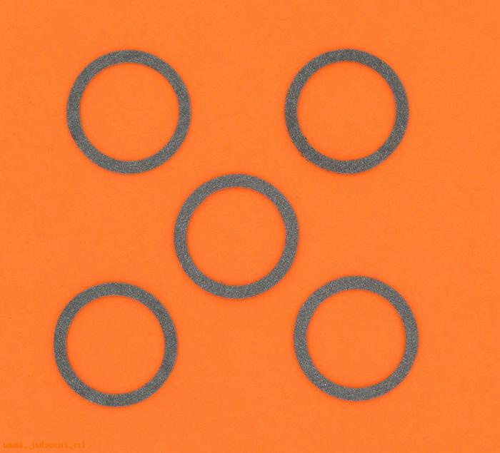 R    175-39C (18259-39): Fiber washer - lower cover - James Gaskets - UL, ULH '39-'48