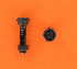 R    221-36A.10pack (18555-36 / 18565-36): Tappet screws, with nut - Knucklehead, Panhead '36-'52