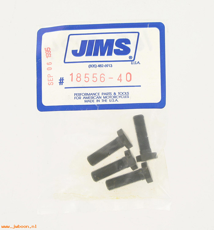 R    221-40.4pack (18566-40): Screws, tappet  9/32"-32 - JIMS - Sidevalves '30-'73