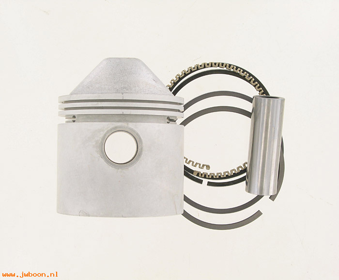 R  22251-70 (22251-58A / 22251-70): Piston with pin and rings - 900cc - Ironhead XL '58-'71, 3" bore