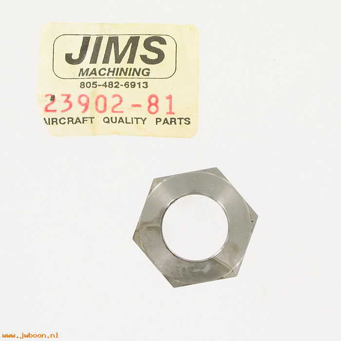 R  23902-81jims (23902-81): Nut, sprocket and gear shaft - JIMS since 1967 - XL's late'81-'85
