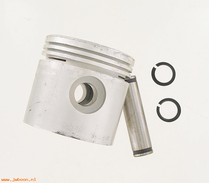 R    256-37H (22222-37): Piston, without rings - oversize +.050" - UL '37-'48