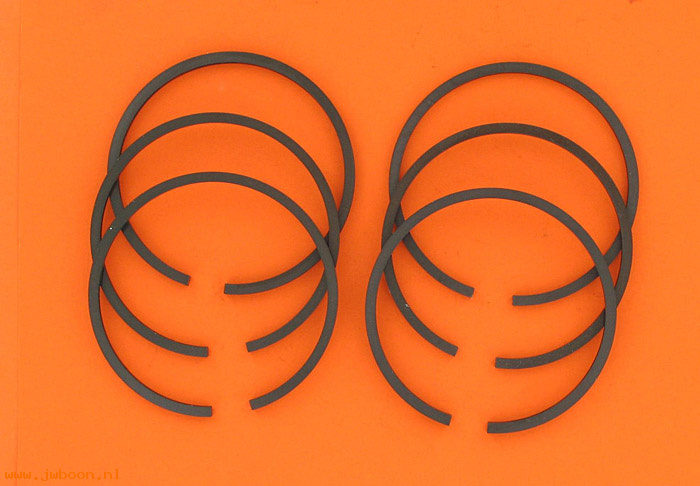 R    261-38B (22357-38): Ring set, piston  +.010"    6 pieces - channel oil ring '38-'52