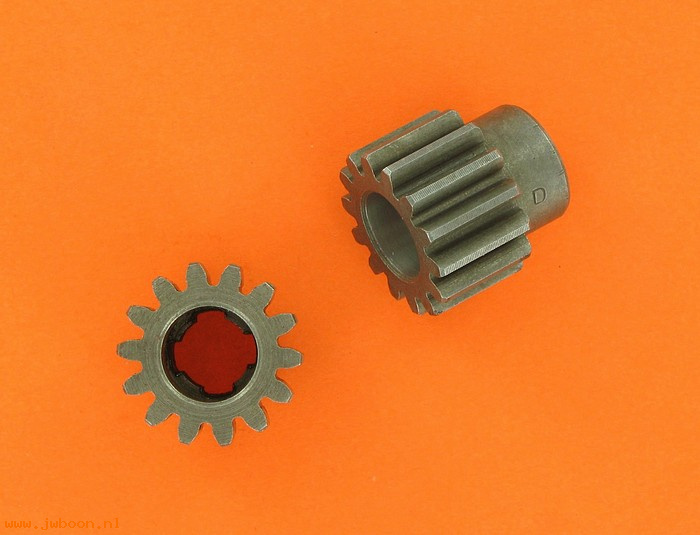 R  31073-63 (31073-63): Gear, generator drive, 14 T - Sportster, Ironhead XLH 63-81. XLCR