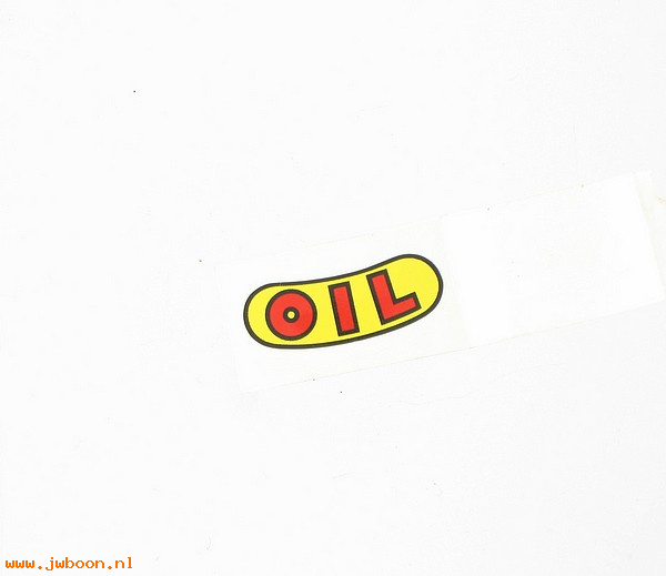 R   3507-37decal ( 3507-37): " OIL " decal for oil tank or oil tank cap - 750cc '37-'73