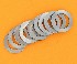 R  35327-set (35327-73): Thrust washers, c/s low gear (12) .020" to .075"