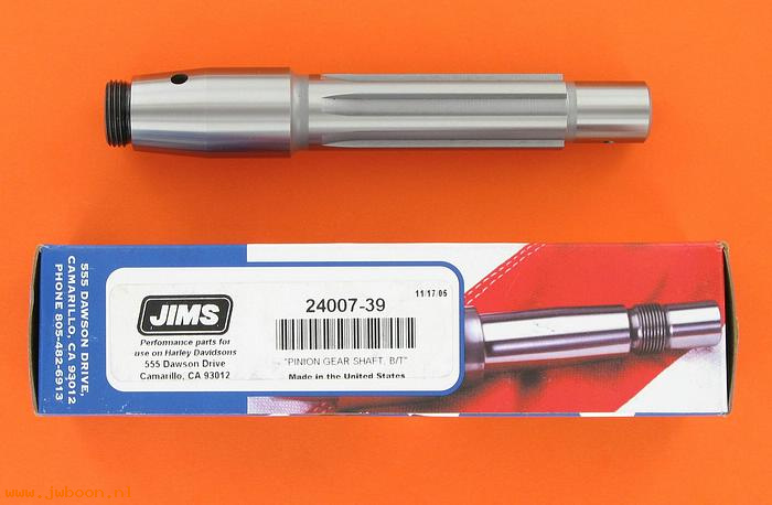 R    356-39 (24007-39): Gear shaft  -  JIMS Performance parts - EL, ELC, FL '39-'54