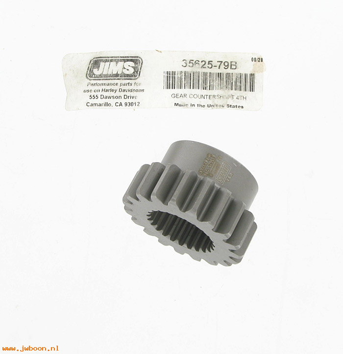 R  35625-79B (35625-79B): Fourth gear - countershaft - JIMS - FLT, FXR, Softail '80-'95