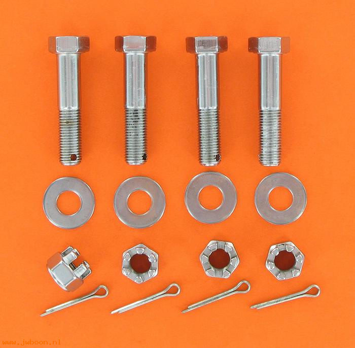 R    437-26AC (  437-26A / 4379): Set of motor fastening bolts, nuts, washers - 750cc 29-73