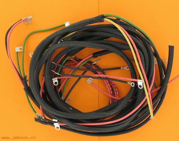 R   4736-42MS ( 4736-42M): Wiring set - solid colors - WLA military '42-'46. G523-04-47835