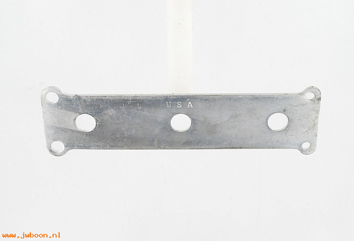 R   4859-42usa (69001-42): Horn backing plate - marked "U S A" - New style horn '41-'48