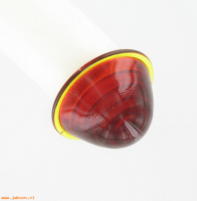R   5054-34 (68091-20 / 5054-20): Taillight lens, red glass - beehive type - All models 34-38, K,KH