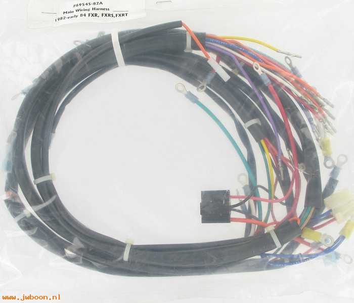 R  69545-82A (69545-82A): Main wiring harness - FXR, FXRS, FXRT '82-early'84
