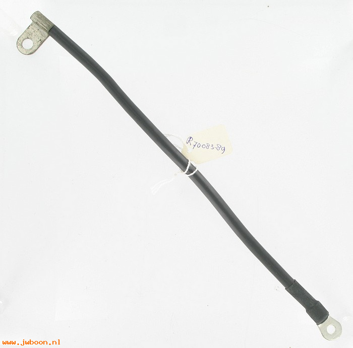 R  70083-89 (70083-89): Battery cable, ground - Super Glide, FXR '89-'94