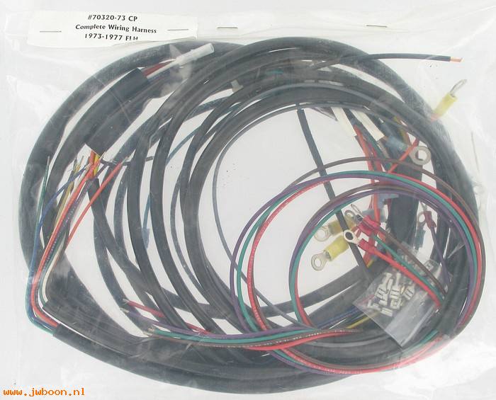 R  70320-73CP (70320-73): Complete wiring harness - Touring. Electra Glide, FLH '73-'77