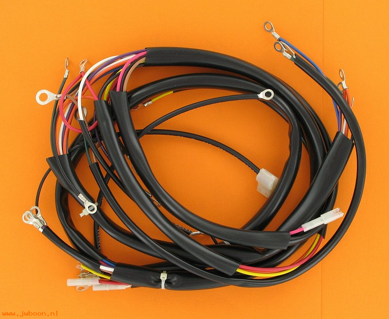 R  70326-73A (70326-73A): Main wiring harness - Super Glide, FX e'73 kickstart. FXE 73-74