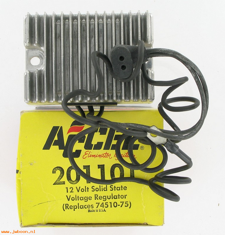 R  74510-75acc (74510-75): Rectifier & regulator assy.  12 V   FX, FL, FLH '76-'80