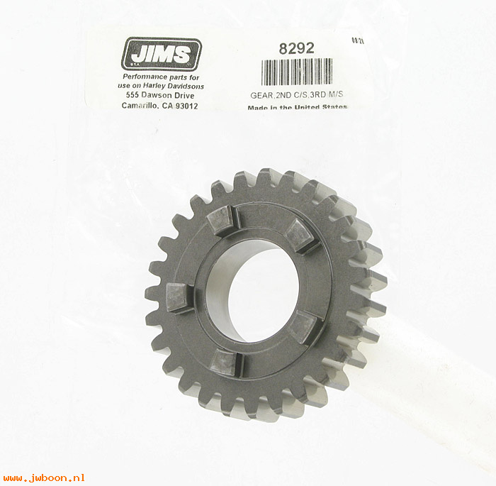 R 8292 (35027-79B): Gear, mainshaft 3rd. & countershaft 2nd. JIMS - BT 80-94,in stock