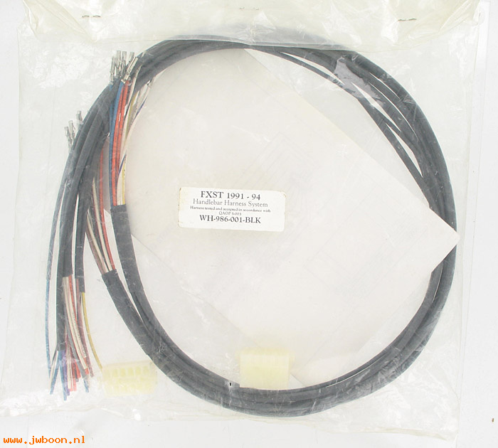 S -1031 (): Handlebar wiring kit - Softail FXST '91-'94