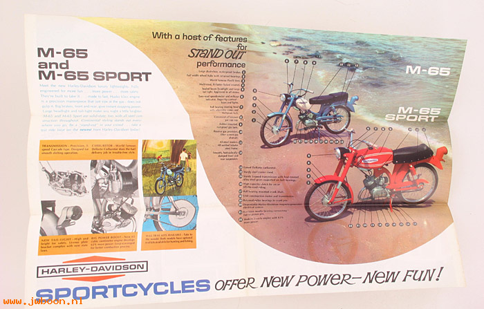  SB1967M (): Specifications brochure 1967 M-65 - NOS