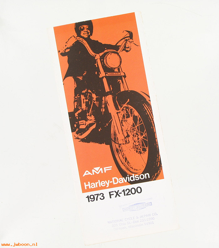  SB1973FX (): Specifications brochure 1973 FX-1200 - NOS