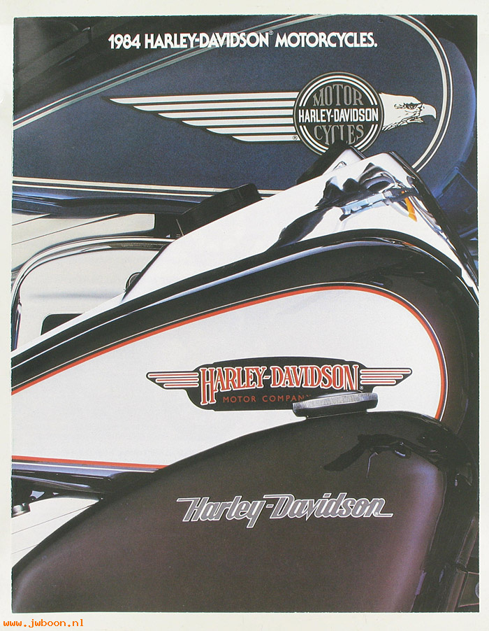  SB1984 (): Specifications brochure 1984 Motorcycles - NOS