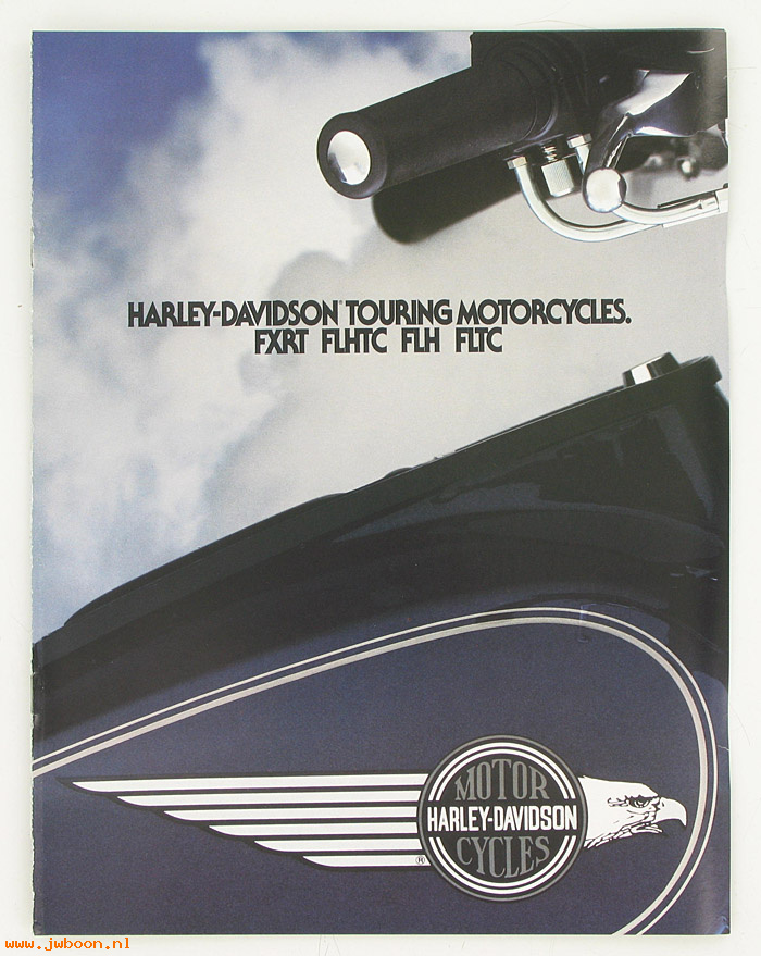  SB1984Tour (): Specifications brochure 1984 Touring Motorcycles - NOS